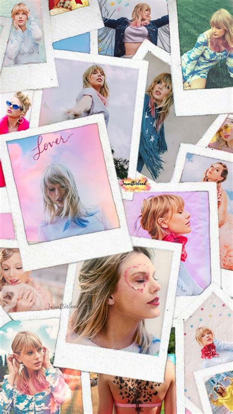 taylor swift lover album collage